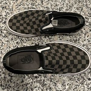 Vans Slip-on Black & Grey Checkerboard